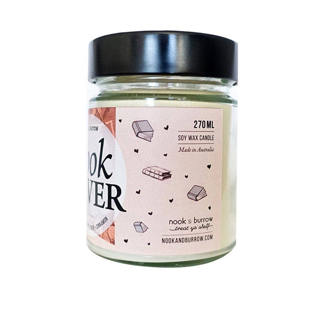 Book Lover | candle: 125ml - 12+ hours burn time