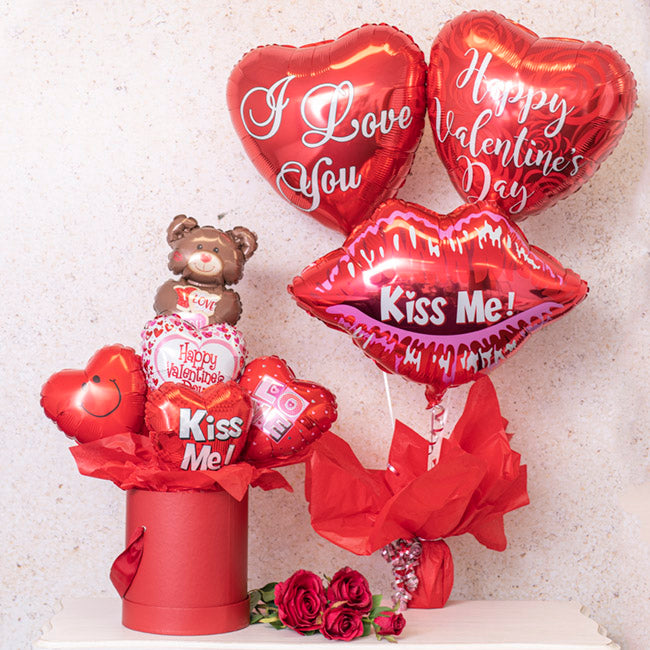 Foil Balloon I Love You Cookie Bear (7.75"Wx12"H)