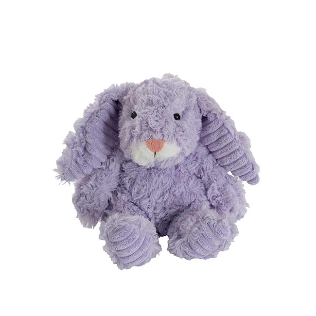 Bunny Nibbles Plush Soft Toy Soft Purple (22cmST)