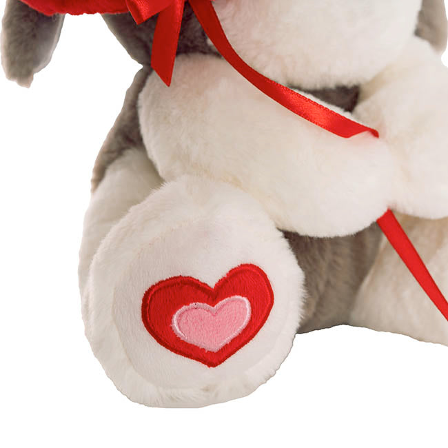 Puppy Harrold w Only For You Heart Plush Toy Cream (21cmST)