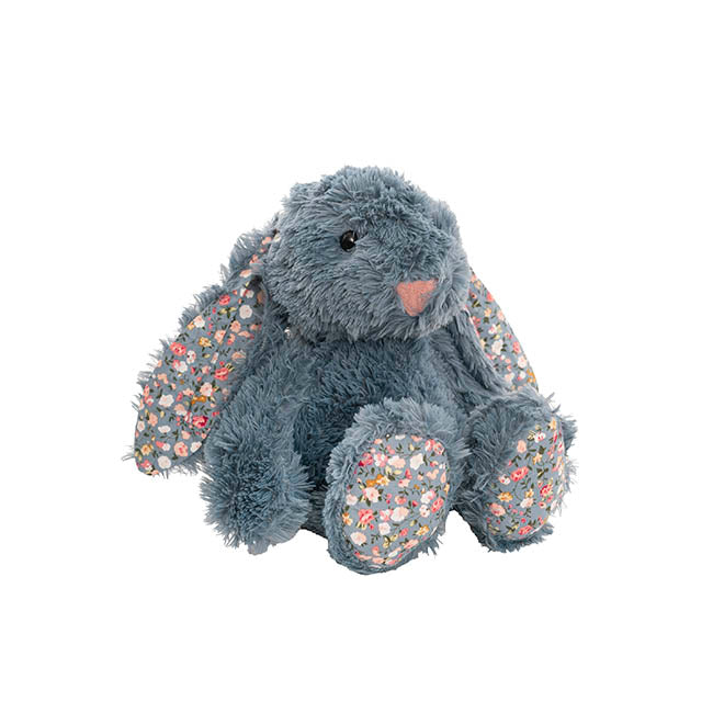 Bunny Petals Plush Soft Toy Teal Blue (40cmHT)