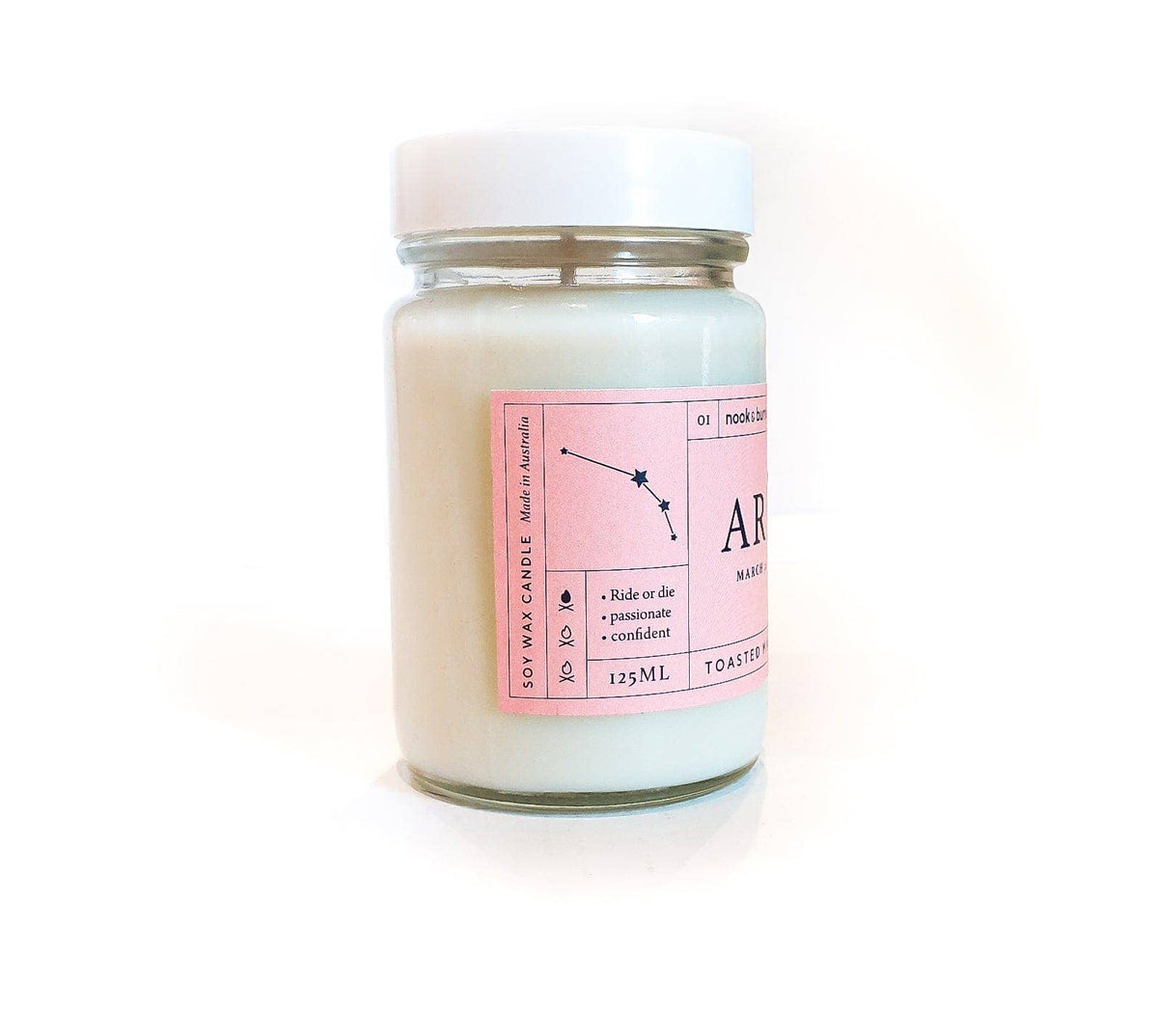 Aries | Astrology Range | candle: 125ml - 12+ hours burn time