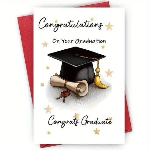 Congratulations On Your Graduation Greeting Card