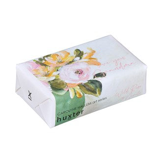 Huxter - Luxury Triple Milled Wrapped Soap Bars - Love