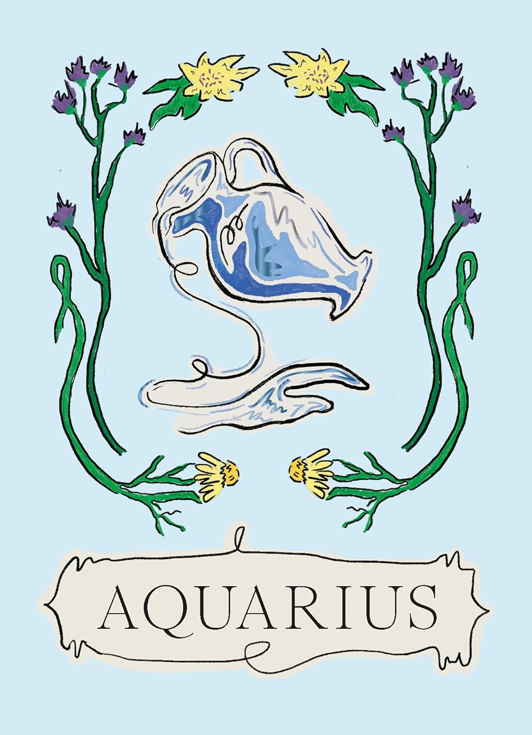 Aquarius Aura Zodiac Hamper