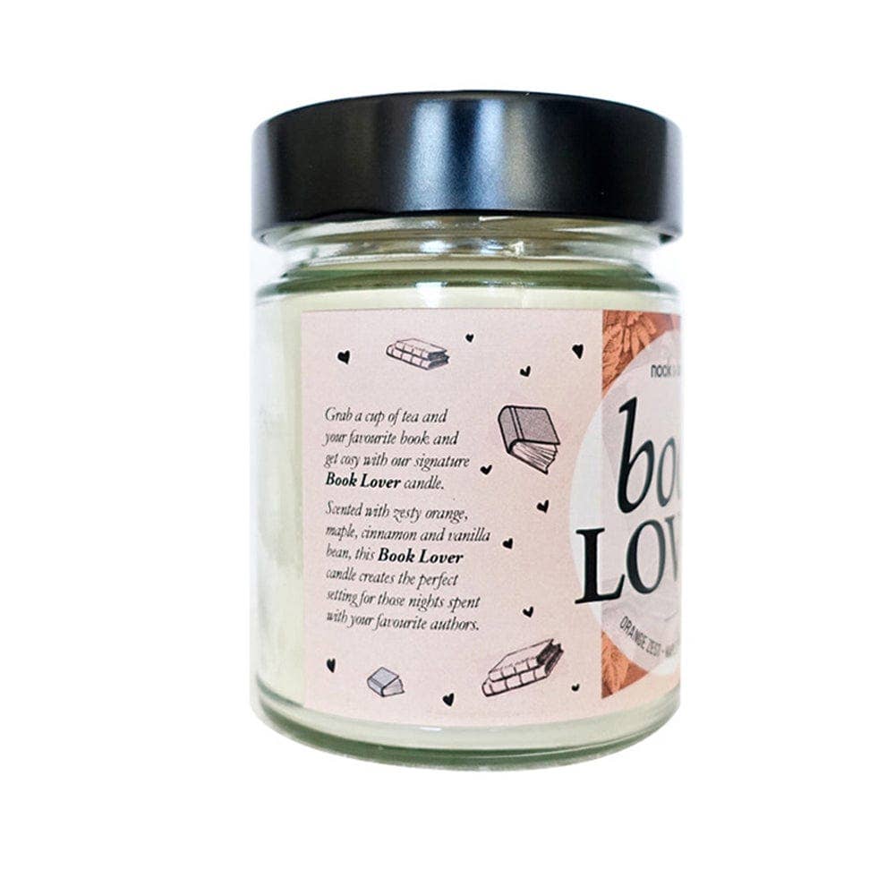 Book Lover | candle: 125ml - 12+ hours burn time