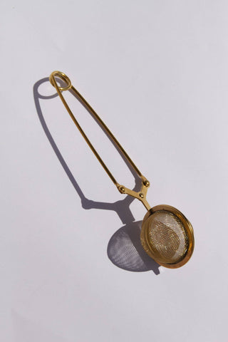 Gold Tea Ball Strainer