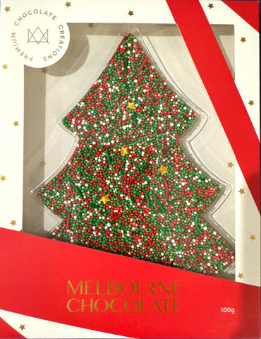 Premium Milk Chocolate Christmas Speckle Tree 100g