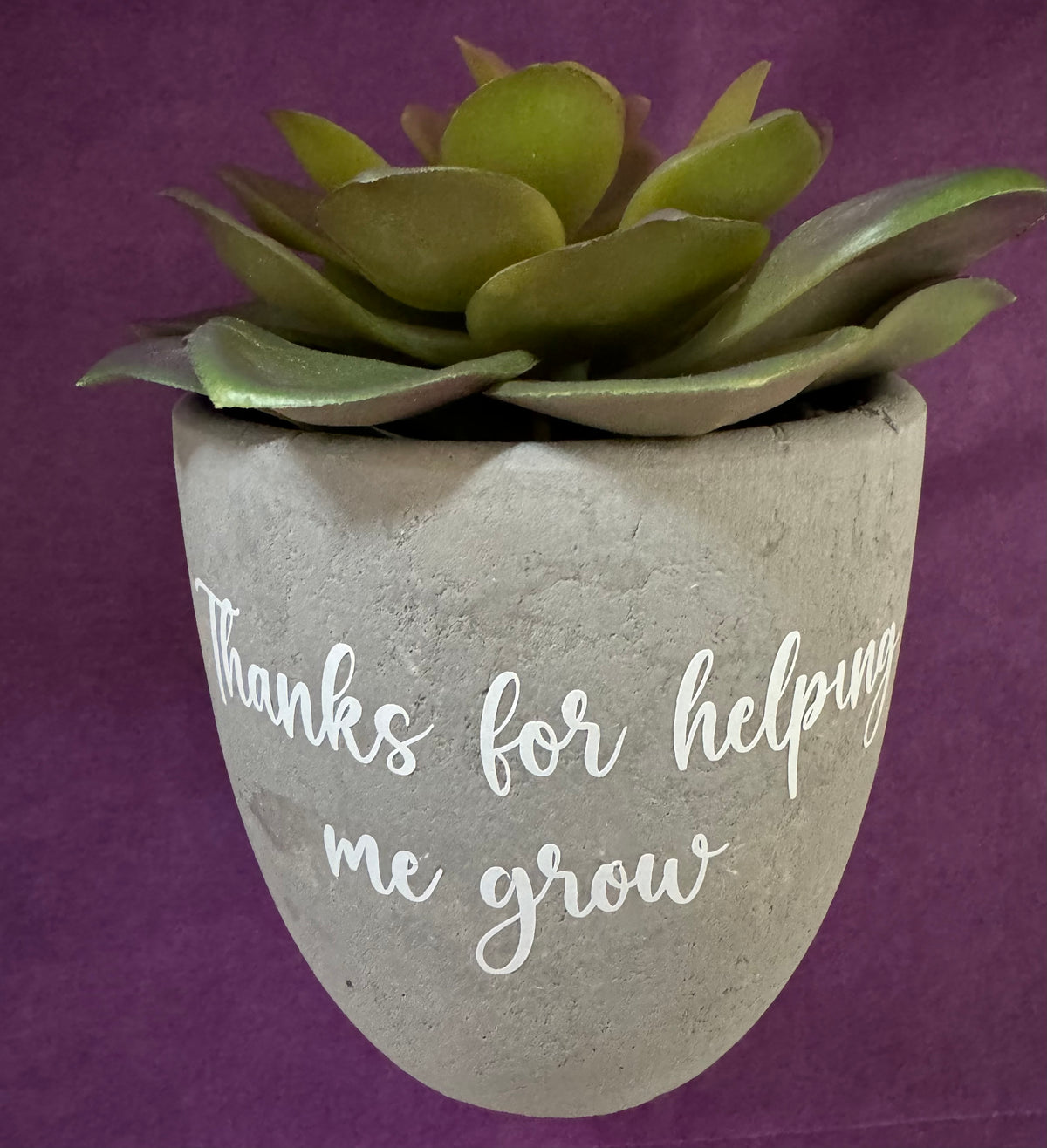 "Thank You For Helping Me Grow" - Teacher Hamper