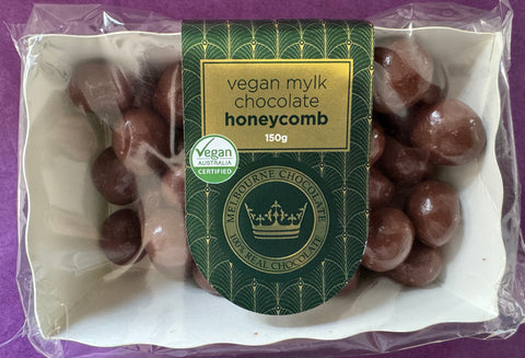 VEGAN Chocolate Covered Honeycomb