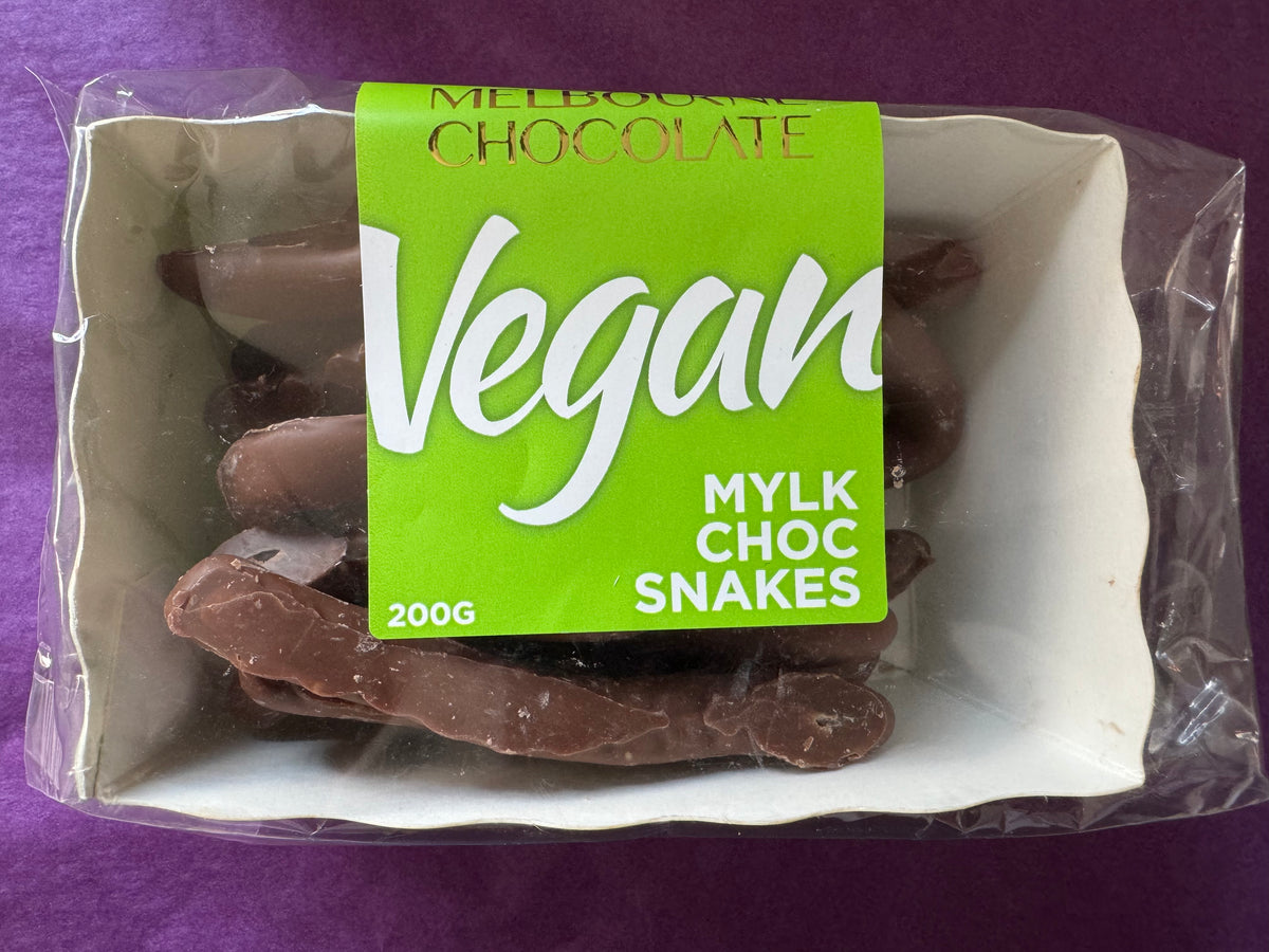 VEGAN Mylk Choc Snakes