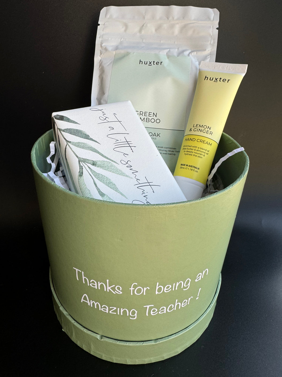 Thanks For Being An Amazing Teacher Gift Box