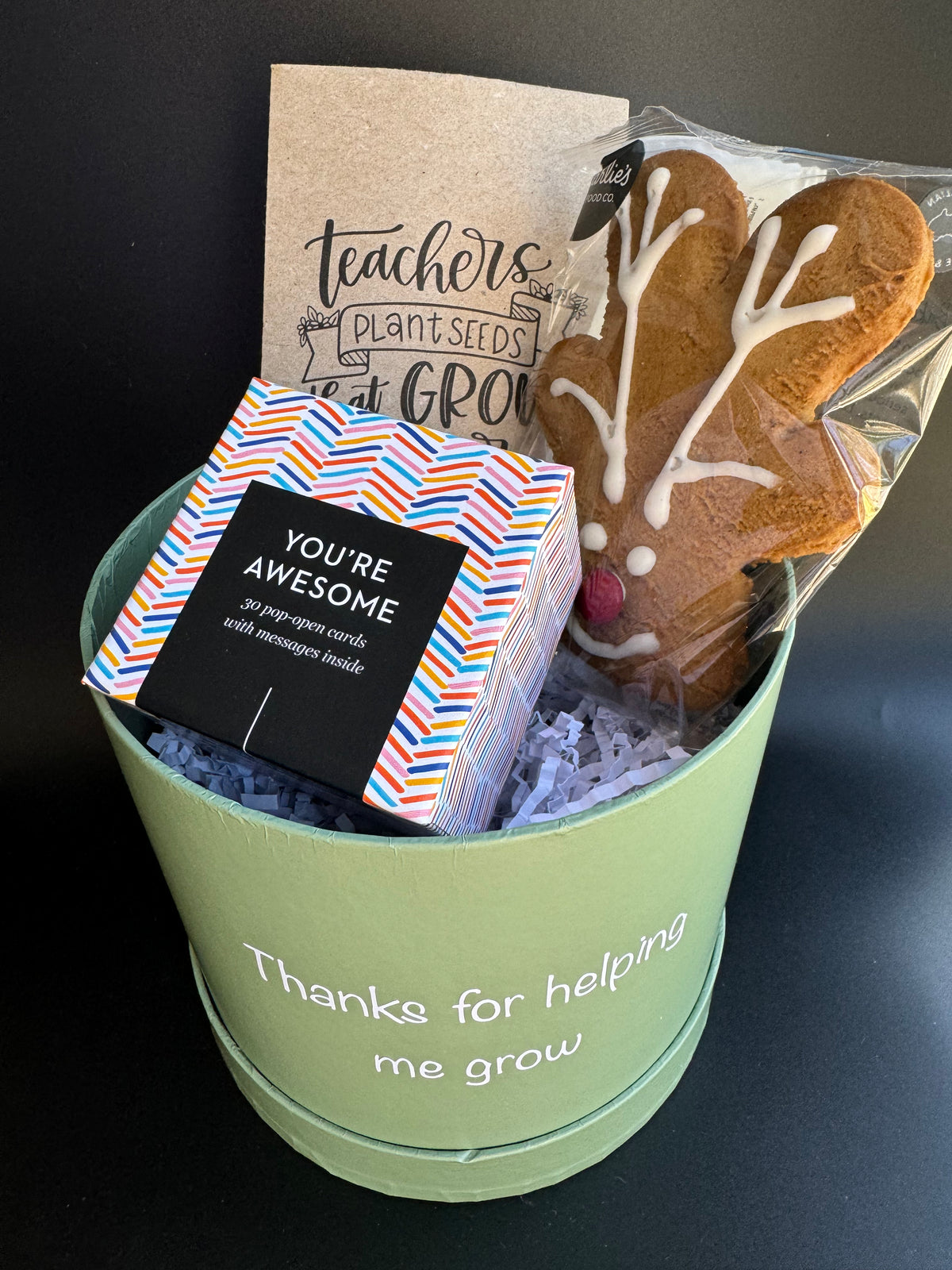 You're Awesome Teacher Thank You Gift Box