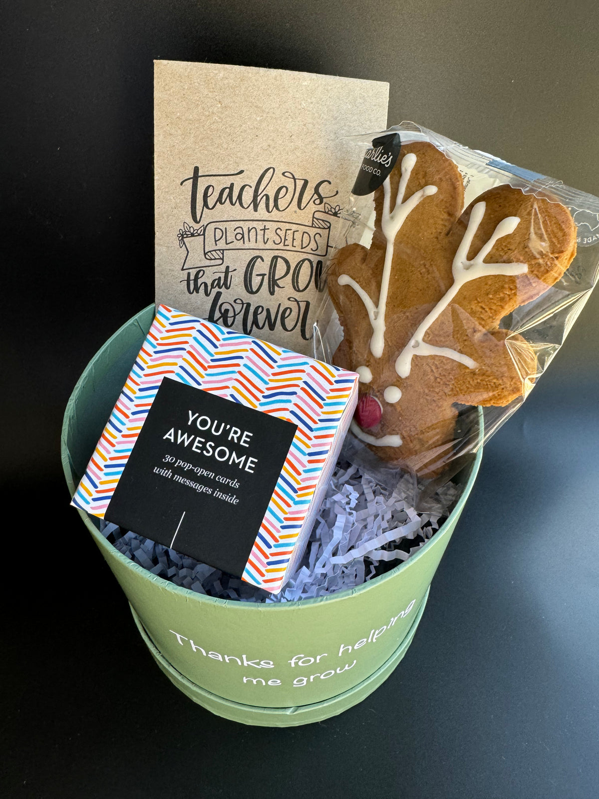 You're Awesome Teacher Thank You Gift Box