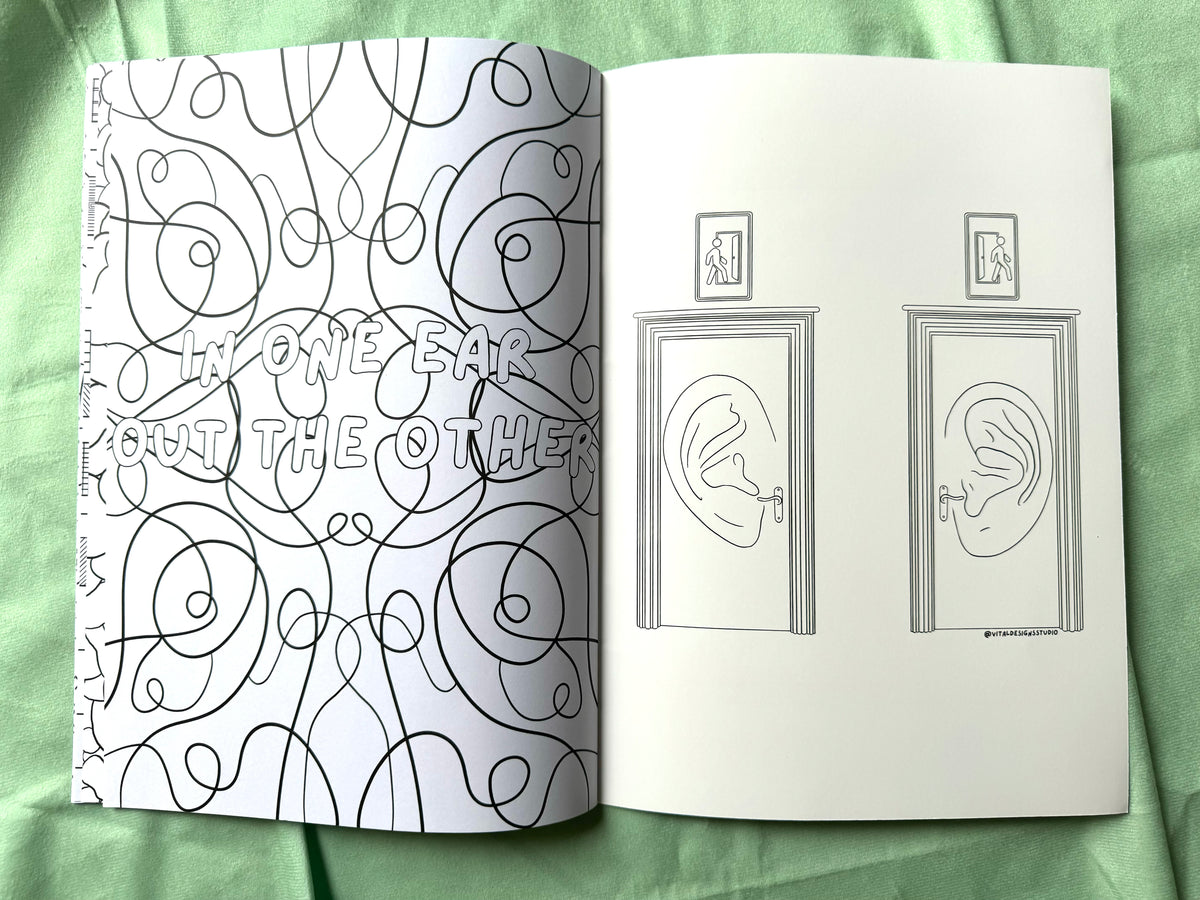 Vital Designs Colouring Book Volume One