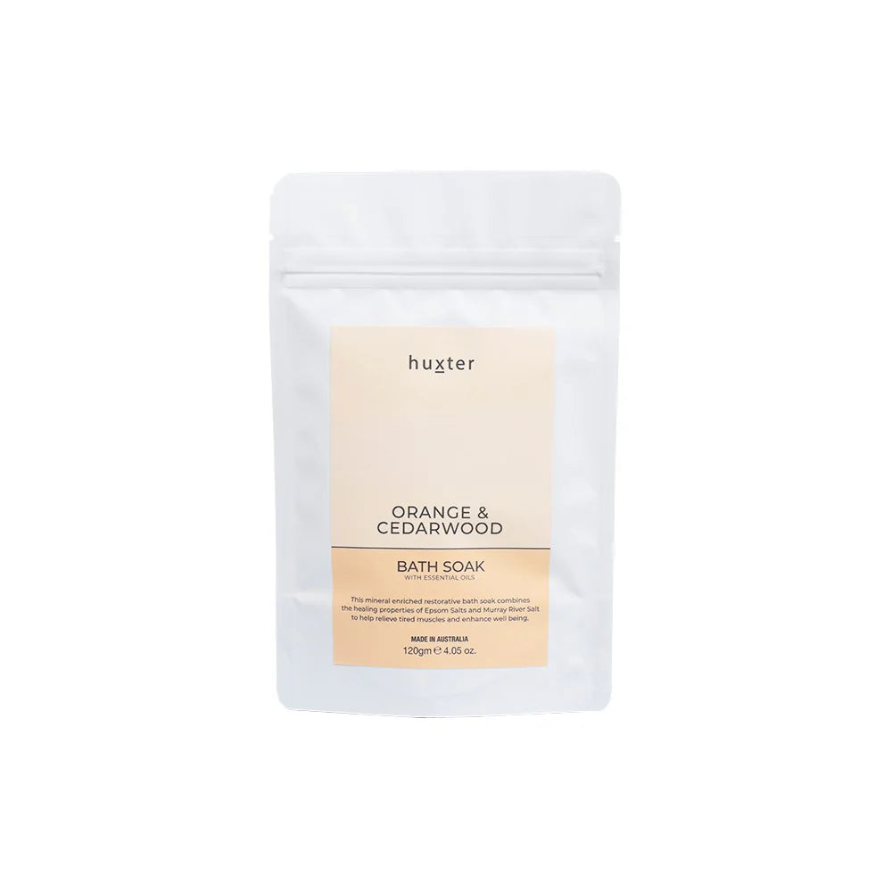 Huxter Organic Bath Soak - 120g