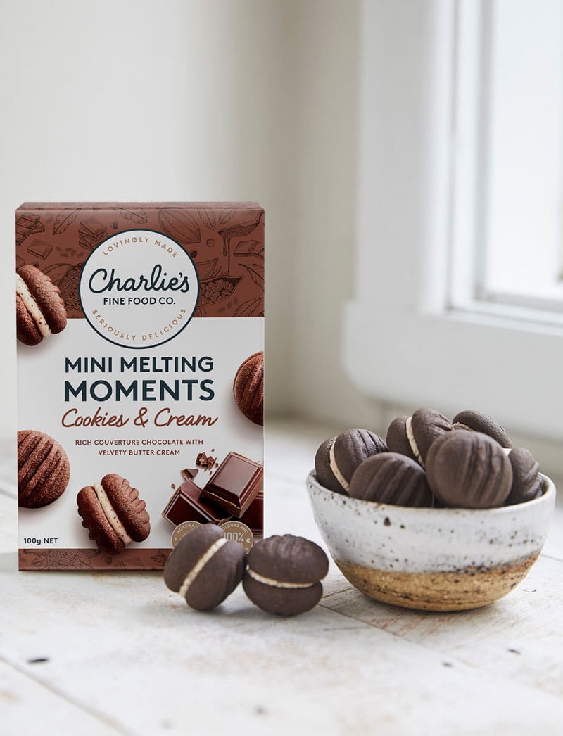 Mini Melting Moments 8 pack- Charlies Fine Food Co