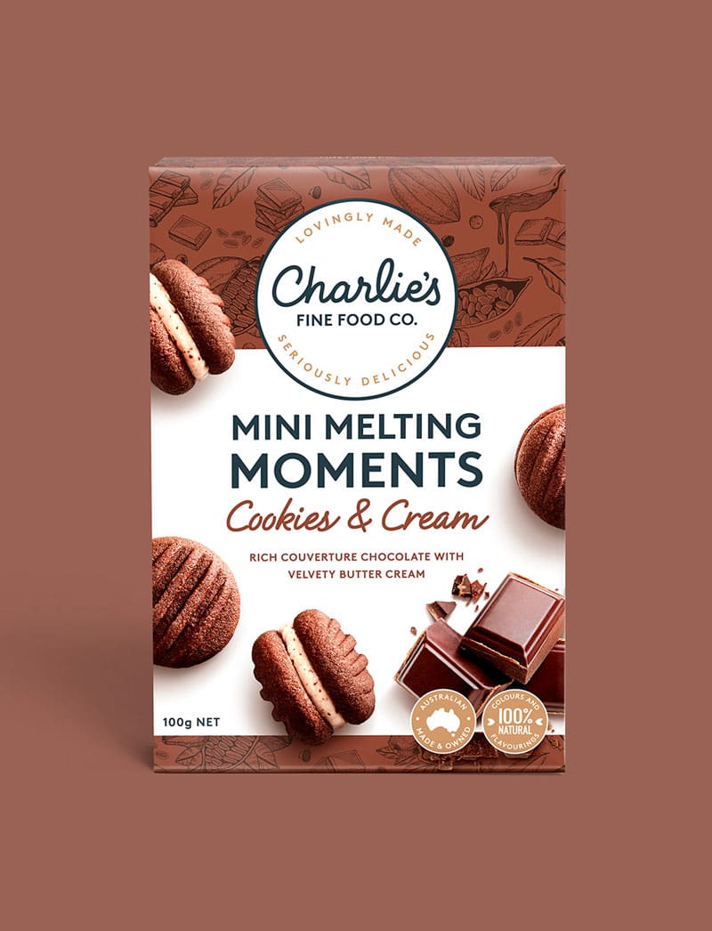 Mini Melting Moments 8 pack- Charlies Fine Food Co