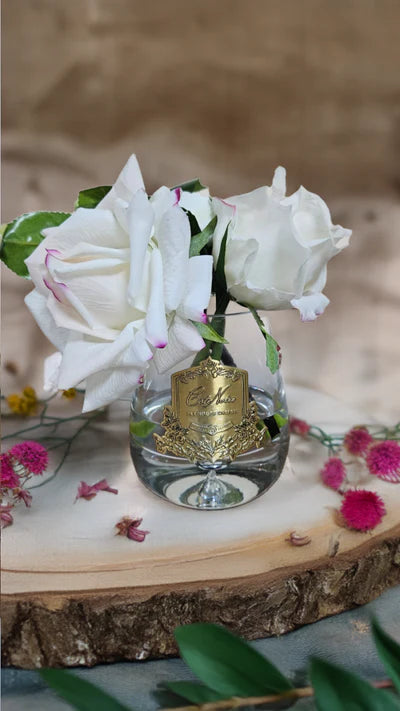 Cote Noire Tea  Rose Bouquet 🌹 In Vase.