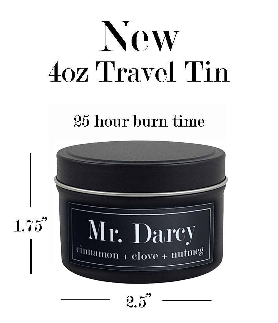 Mr Darcy Cinnamon + Nutmeg 4oz Soy Candle