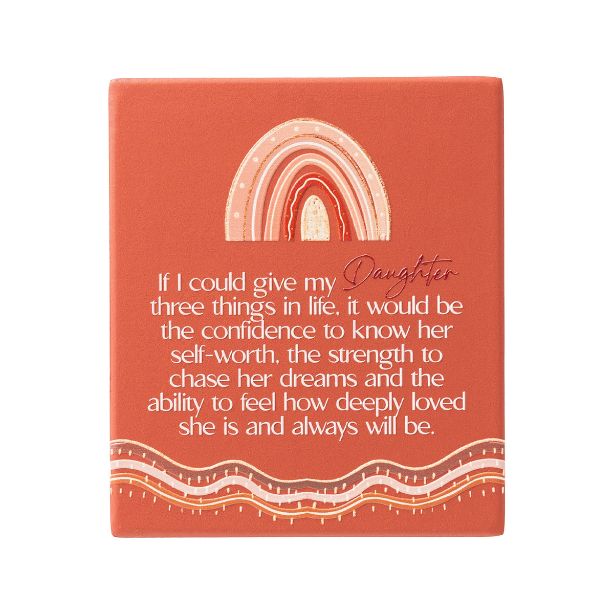 Desert Dunes Daugher Verse Ceramic Plaque