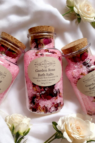 Garden Rose Bath Salts Soak - Epsom