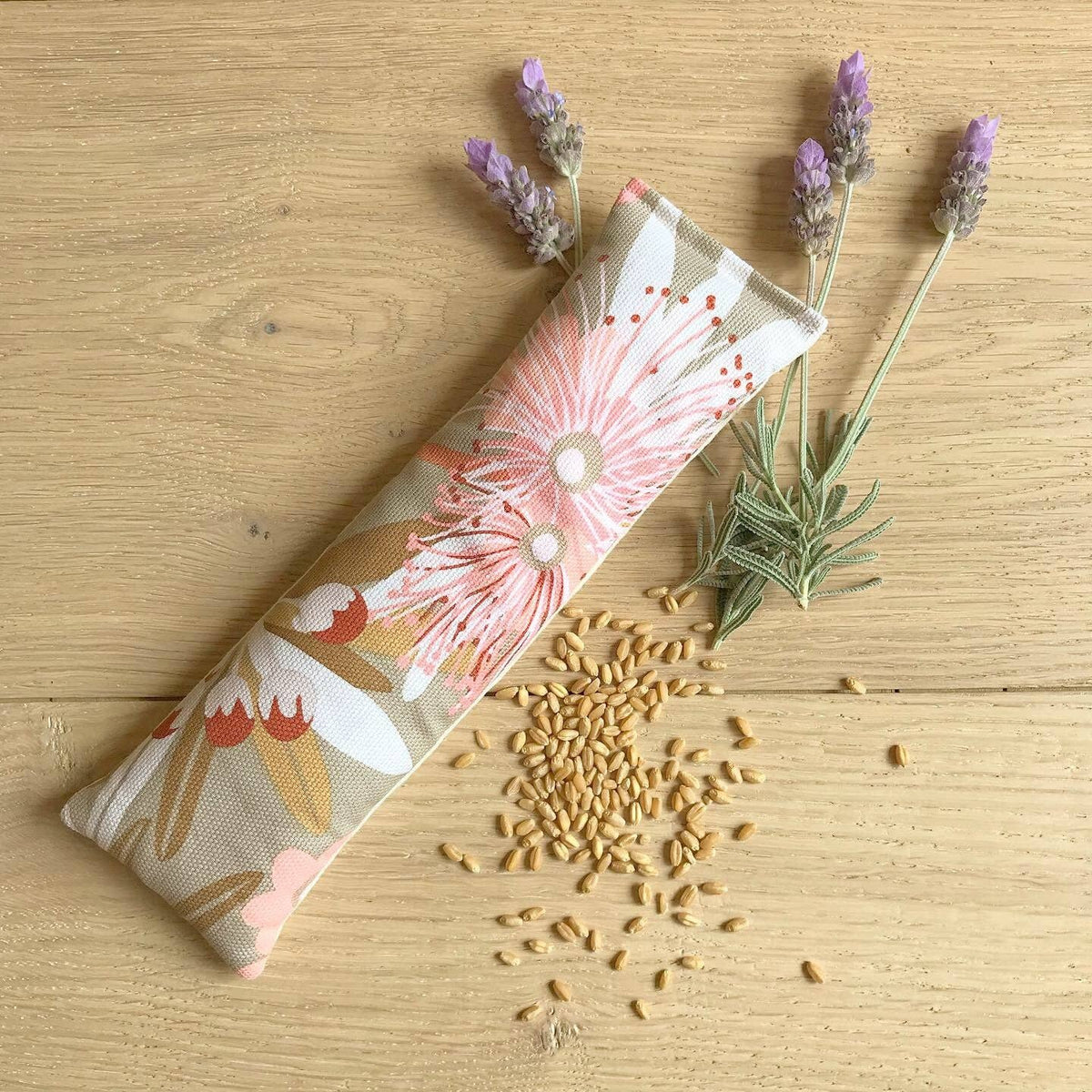 Mindfulness Lavender relaxation eye pillows: Navy protea