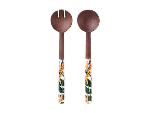 " Night Garden" Salad Servers Maxwell & Williams